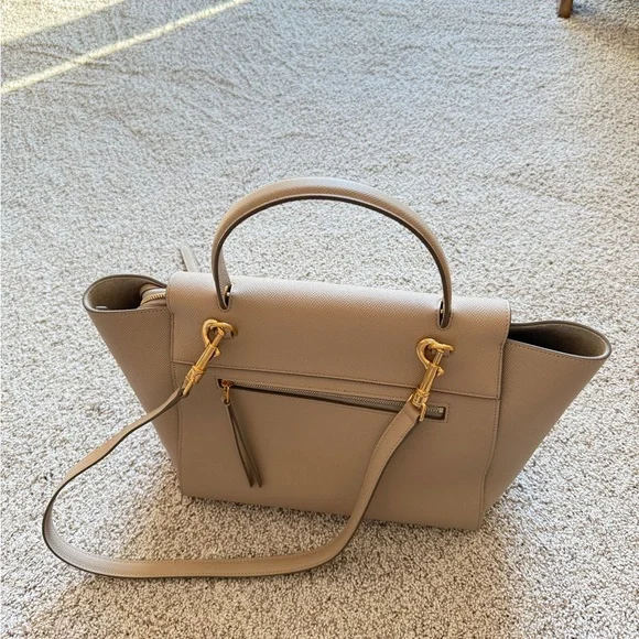[New] Celine Grained Calfskin Belt Bag, Micro, Tan color - Picture 5 of 10